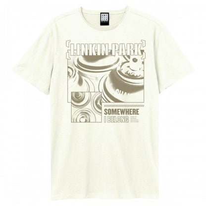 Front - Amplified Unisex Adult Somewhere I Belong Linkin Park T-Shirt