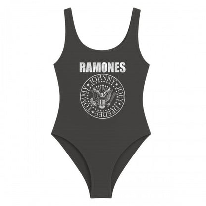 Front - Amplified Womens/Ladies Classic Seal Ramones Bodysuit