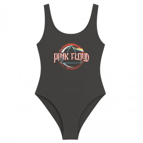 Front - Amplified Womens/Ladies On The Run Pink Floyd Bodysuit