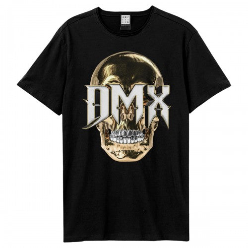 Front - Amplified Unisex Adult 3D Skull DMX T-Shirt
