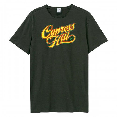 Front - Amplified Unisex Adult Script Cypress Hill T-Shirt