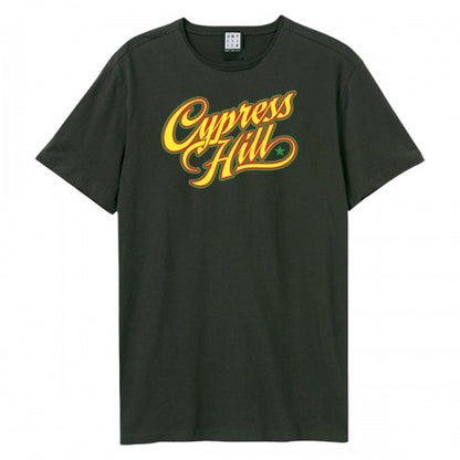 Front - Amplified Unisex Adult Script Cypress Hill T-Shirt