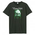 Front - Cypress Hill Unisex Adult Glitched Skull Cypress Hill T-Shirt