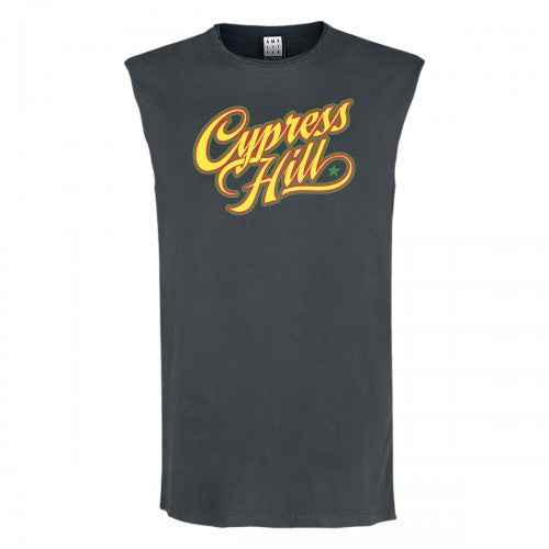 Front - Amplified Unisex Adult Script Cypress Hill Sleeveless Tank Top
