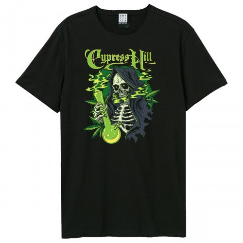 Front - Amplified Unisex Adult Skeleton Bong Cypress Hill T-Shirt