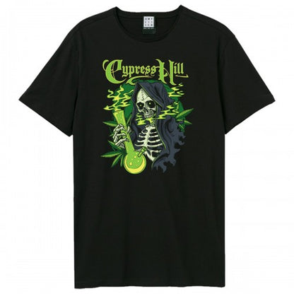 Front - Amplified Unisex Adult Skeleton Bong Cypress Hill T-Shirt