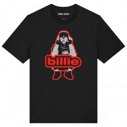 Front - Amplified Unisex Adult Pre Tour Skate Billie Eilish T-Shirt