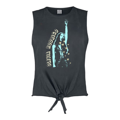 Front - Amplified Womens/Ladies So American Olivia Rodrigo Sleeveless Top