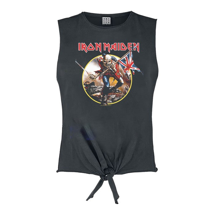 Front - Amplified Womens/Ladies Fear Of The Dark Iron Maiden Sleeveless Top