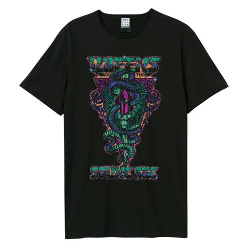 Front - Amplified Unisex Adult Serpent Triangle Queens Of The Stone Age T-Shirt
