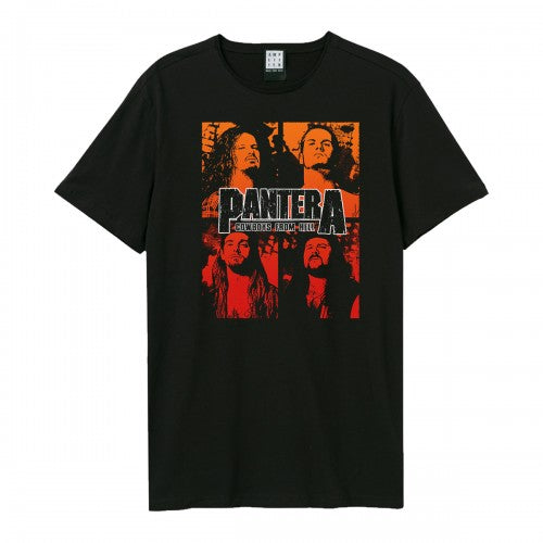 Front - Amplified Unisex Adult Cowboys Square Pantera T-Shirt