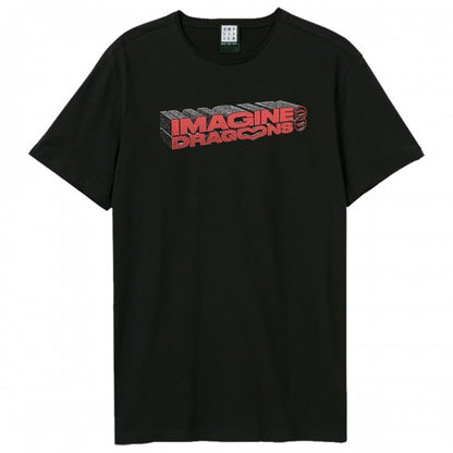 Front - Amplified Unisex Adult Name Imagine Dragons 3D T-Shirt