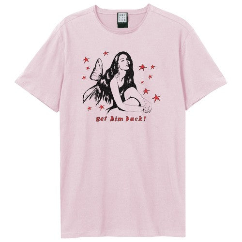 Front - Amplified Unisex Adult Get Him Back Olivia Rodrigo T-Shirt