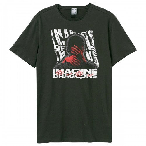 Front - Amplified Unisex Adult Warp Hands Imagine Dragons T-Shirt