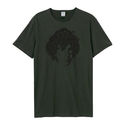 Front - Amplified Unisex Adult Lyrical Head Syd Barrett T-Shirt