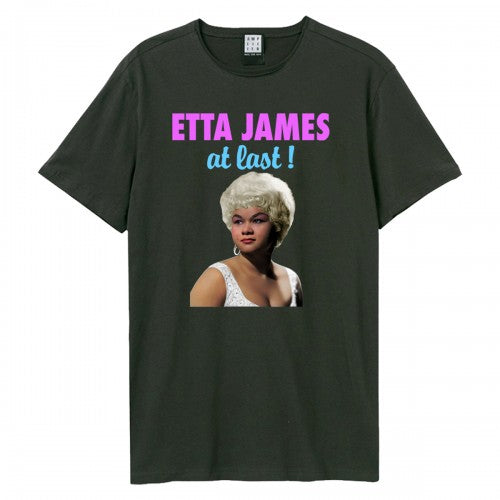 Front - Amplified Unisex Adult At Last Etta James T-Shirt