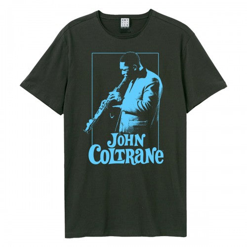 Front - Amplified Unisex Adult Photo John Coltrane T-Shirt