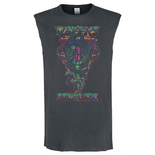 Front - Amplified Mens Serpent Triangle Queens Of The Stone Age Sleeveless Tank Top