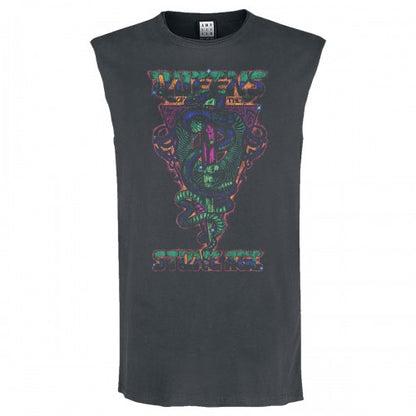 Front - Amplified Mens Serpent Triangle Queens Of The Stone Age Sleeveless Tank Top
