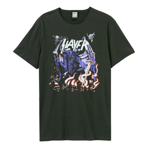 Front - Amplified Unisex Adult Neon Art Mineral Slayer T-Shirt