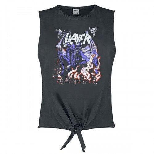 Front - Amplified Womens/Ladies Neon Art Mineral Slayer Top