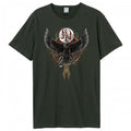Front - Amplified Unisex Adult Hawk Moon The Hu T-Shirt