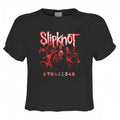 Front - Amplified Womens/Ladies Code Slipknot Crop Top