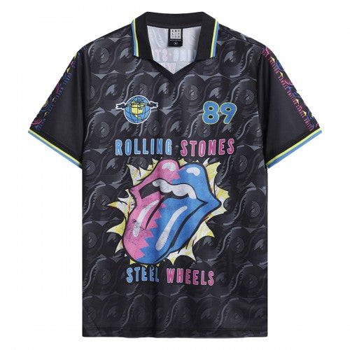 Front - Amplified Unisex Adult Steel Wheels The Rolling Stones T-Shirt