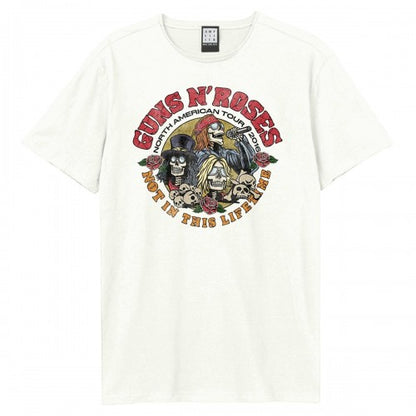 Front - Amplified Unisex Adult North American Tour Guns N Roses T-Shirt