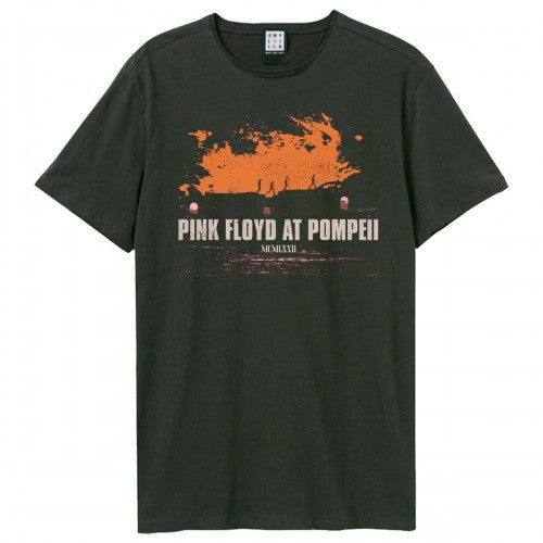 Front - Amplified Unisex Adult Pompeii Sunset Pink Floyd T-Shirt