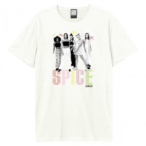 Front - Amplified Unisex Adult Group Shot And Logo T-Shirt