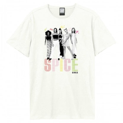 Front - Amplified Unisex Adult Group Shot And Logo T-Shirt