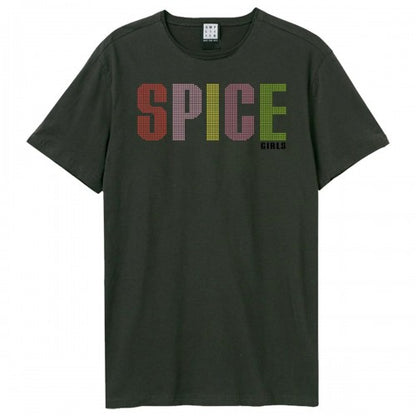 Front - Amplified Unisex Adult Spice Girls Logo T-Shirt