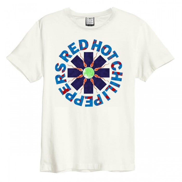 Front - Amplified Unisex Adult The Big Race Red Hot Chili Peppers T-Shirt