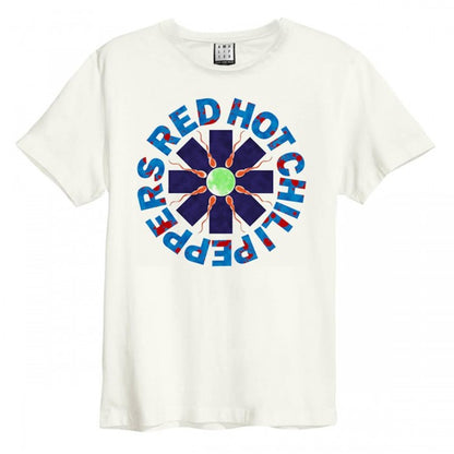 Front - Amplified Unisex Adult The Big Race Red Hot Chili Peppers T-Shirt