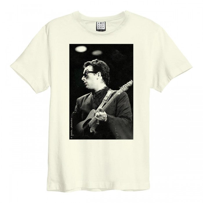 Front - Amplified Unisex Adult Elvis Costello Joe Wise T-Shirt