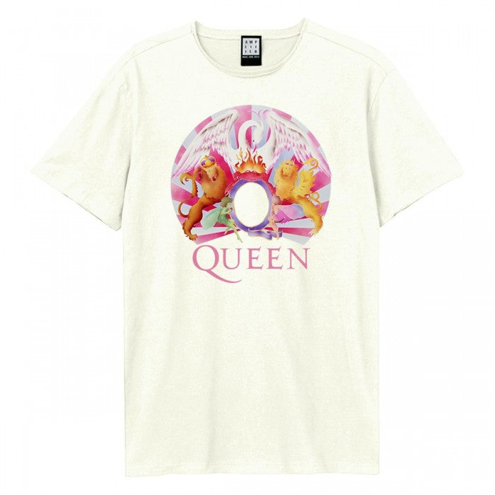 Front - Amplified Unisex Adult Night At The Opera Crest Queen T-Shirt
