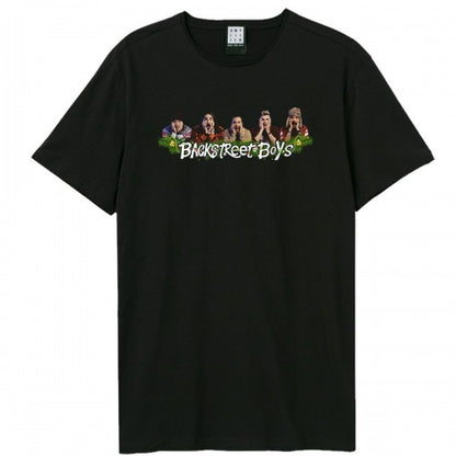 Front - Amplified Unisex Adult Wreath Backstreet Boys T-Shirt