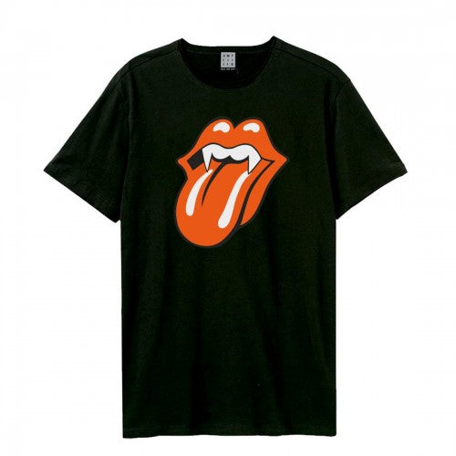 Front - Amplified Unisex Adult Fang Tongue The Rolling Stones T-Shirt