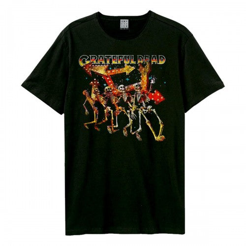 Front - Amplified Unisex Adult Dancing Skellies Grateful Dead T-Shirt
