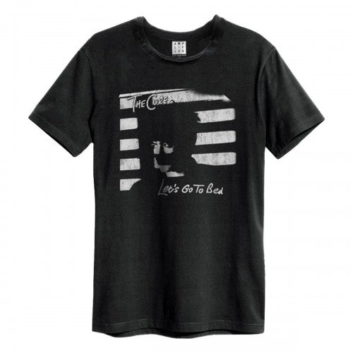 Front - Amplified Unisex Adult Let´s Go To Bed The Cure T-Shirt
