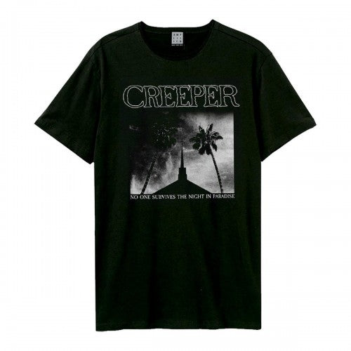 Front - Amplified Unisex Adult Night In Paradise Creeper T-Shirt