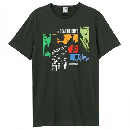 Front - Amplified Unisex Adult Root Down Beastie Boys T-Shirt