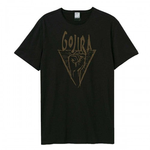Front - Amplified Unisex Adult Power Glove Gojira T-Shirt