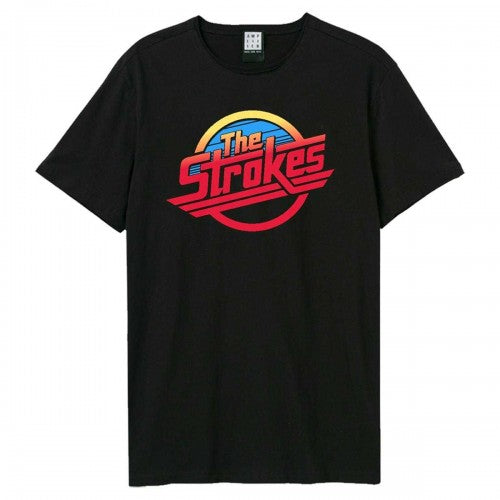 Front - Amplified Unisex Adult La Surf The Strokes Logo T-Shirt