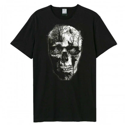 Front - Amplified Unisex Adult Shadows Graveyard T-Shirt