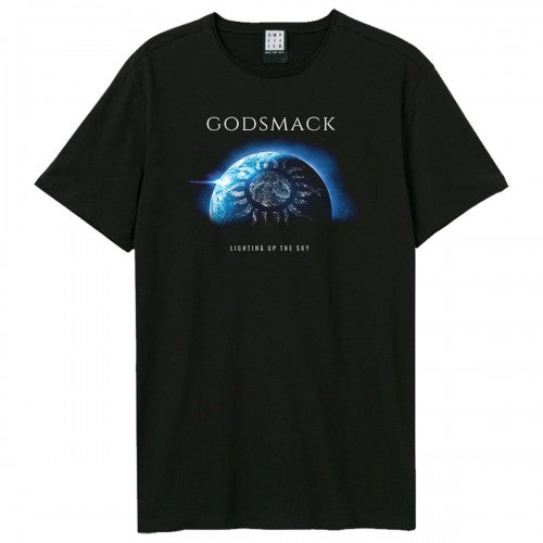 Front - Amplified Unisex Adult Lighting Up The Sky Godsmack T-Shirt