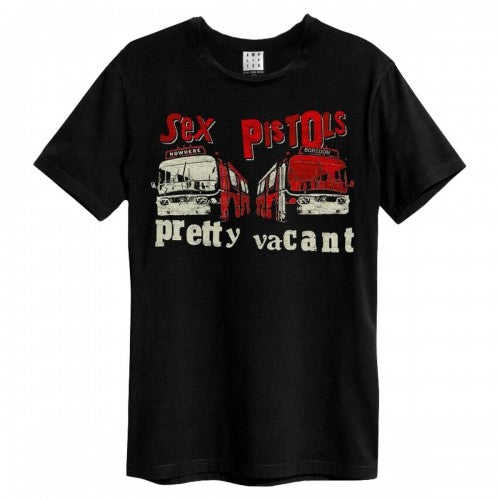 Front - Amplified Unisex Adult Pretty Vacant Sex Pistols T-Shirt