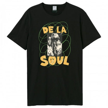 Front - Amplified Unisex Adult Scribble De La Soul T-Shirt
