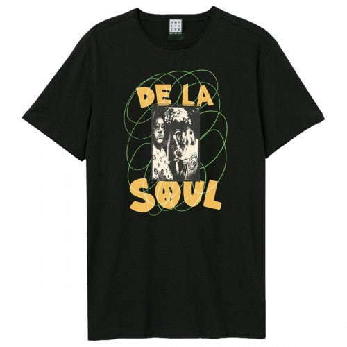 Front - Amplified Unisex Adult Scribble De La Soul T-Shirt
